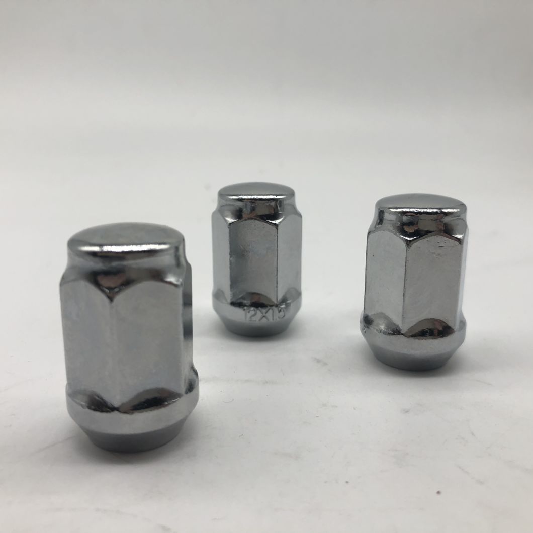 M12X1.5X19X35 Wheel Nut with Chrome Plating