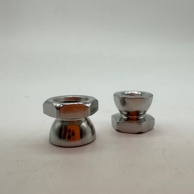Stainless Steel 304 M8 Inviolable Nut Secure Twist-off Nut Anti Theft Nut Break Away Shear Nut Anti thief Nut 