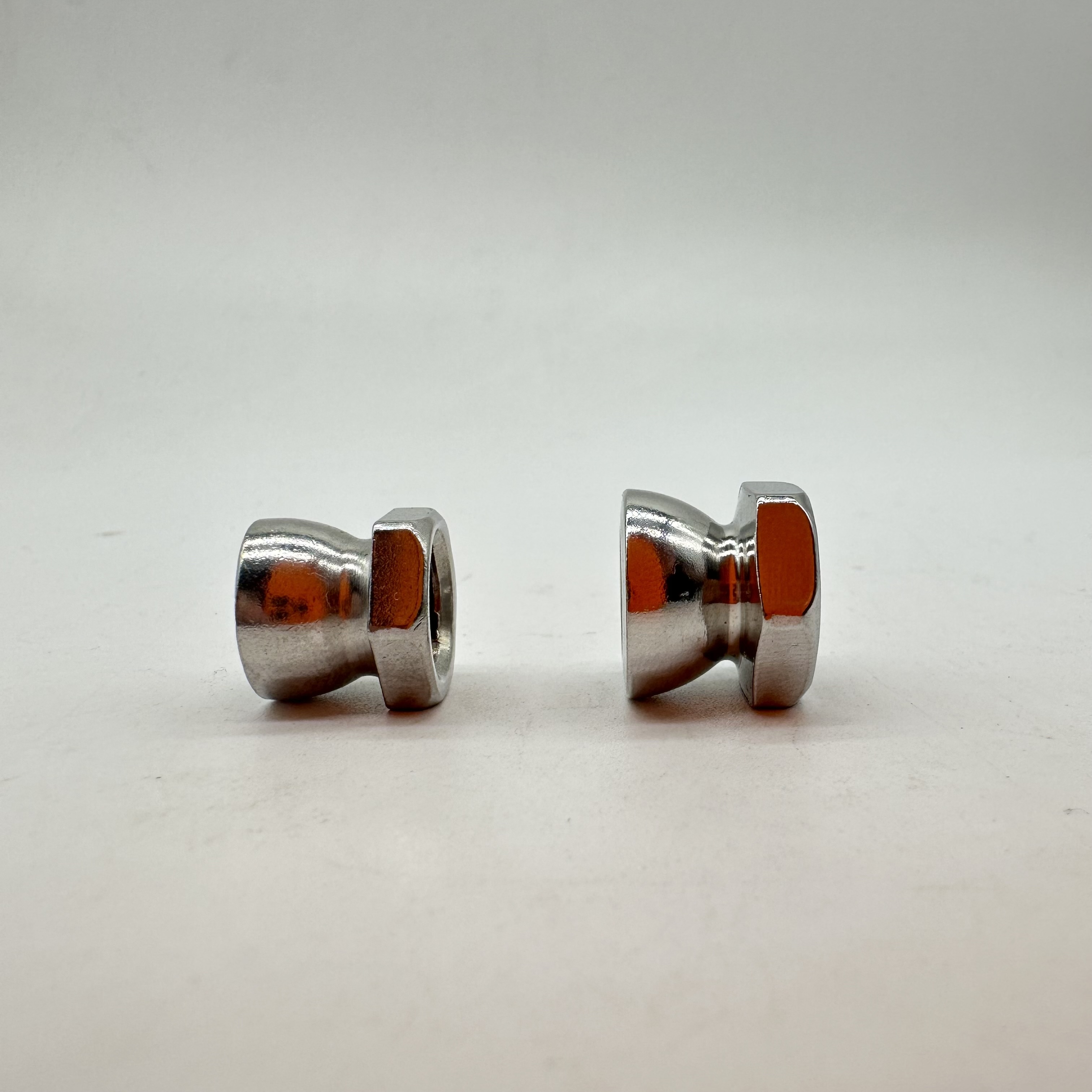 Stainless Steel 304 M8 Inviolable Nut Secure Twist-off Nut Anti Theft Nut Break Away Shear Nut Anti thief Nut 