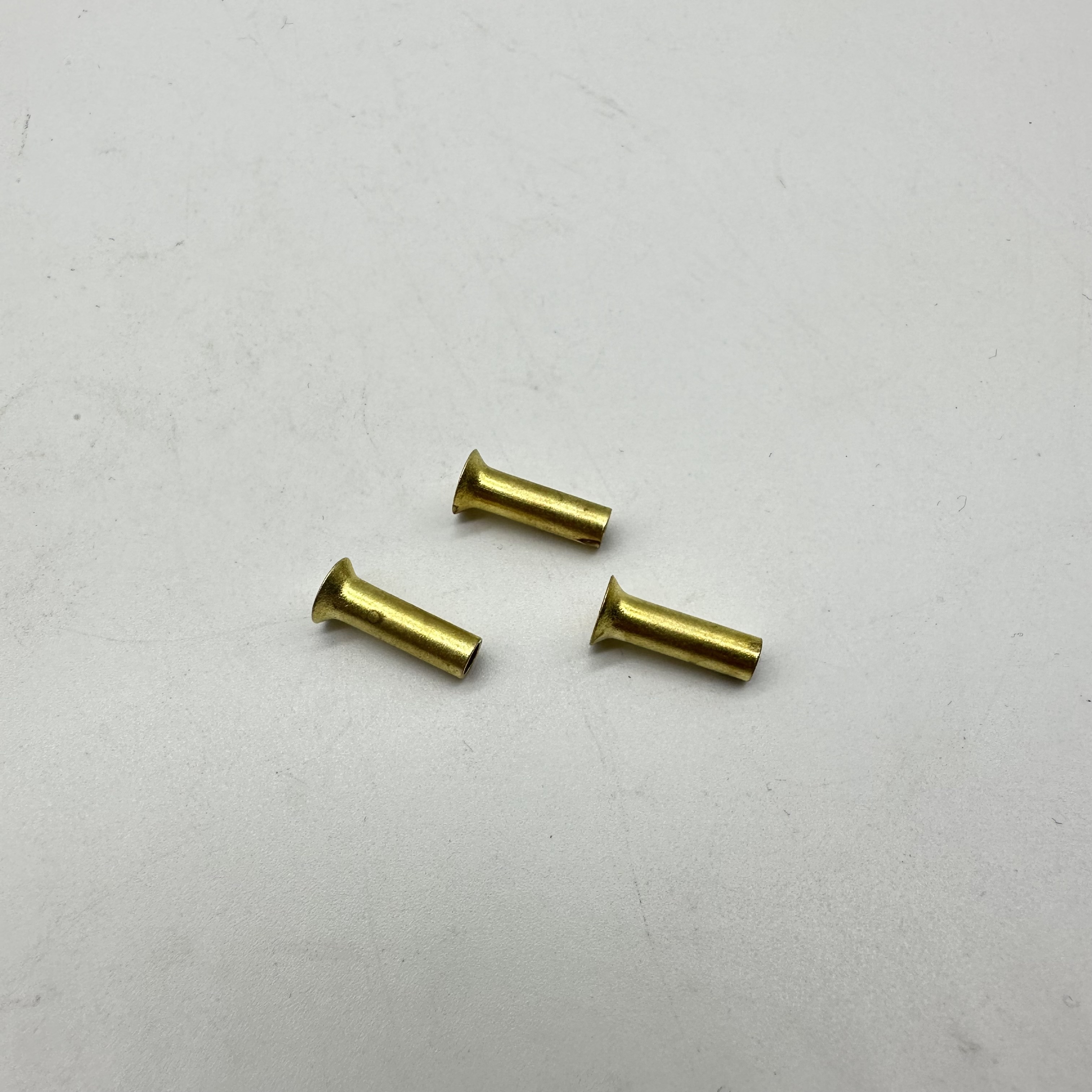 DIN7340 H65 Brass Tubular Rivet 3.7x13 in Stock