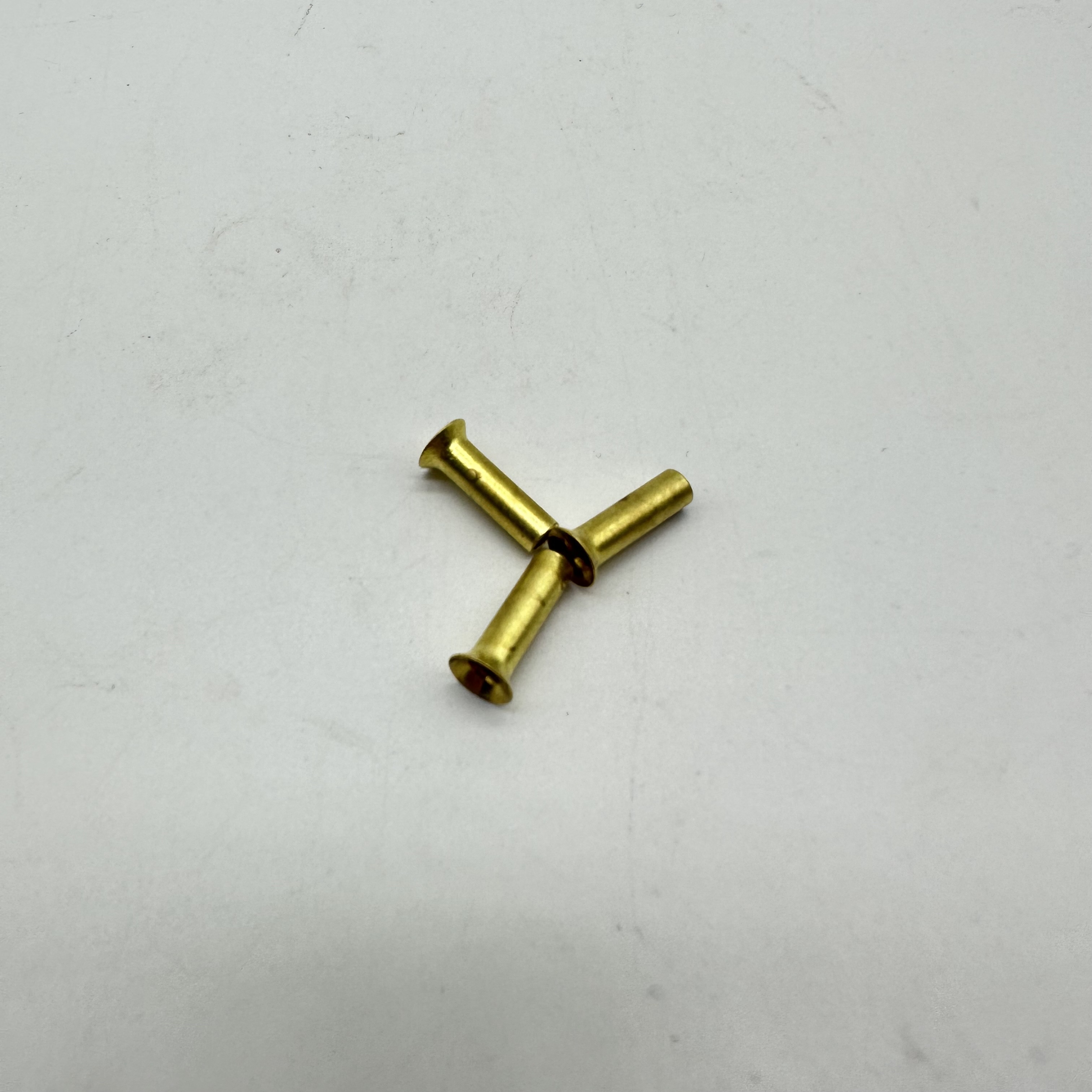 DIN7340 H65 Brass Tubular Rivet 3.7x13 in Stock