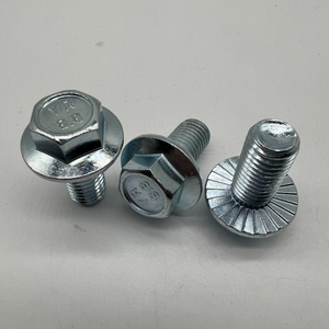 DIN6921 M12X25 Hex Bolt Flange Bolt Cl8.8 Zp