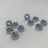 Hex Press Nut Trivalent Zinc Plating Straigjt Knurling M8-2