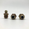 DIN71412 Straight Grease Nipple Fitting 1/4-Unf yellow zinc
