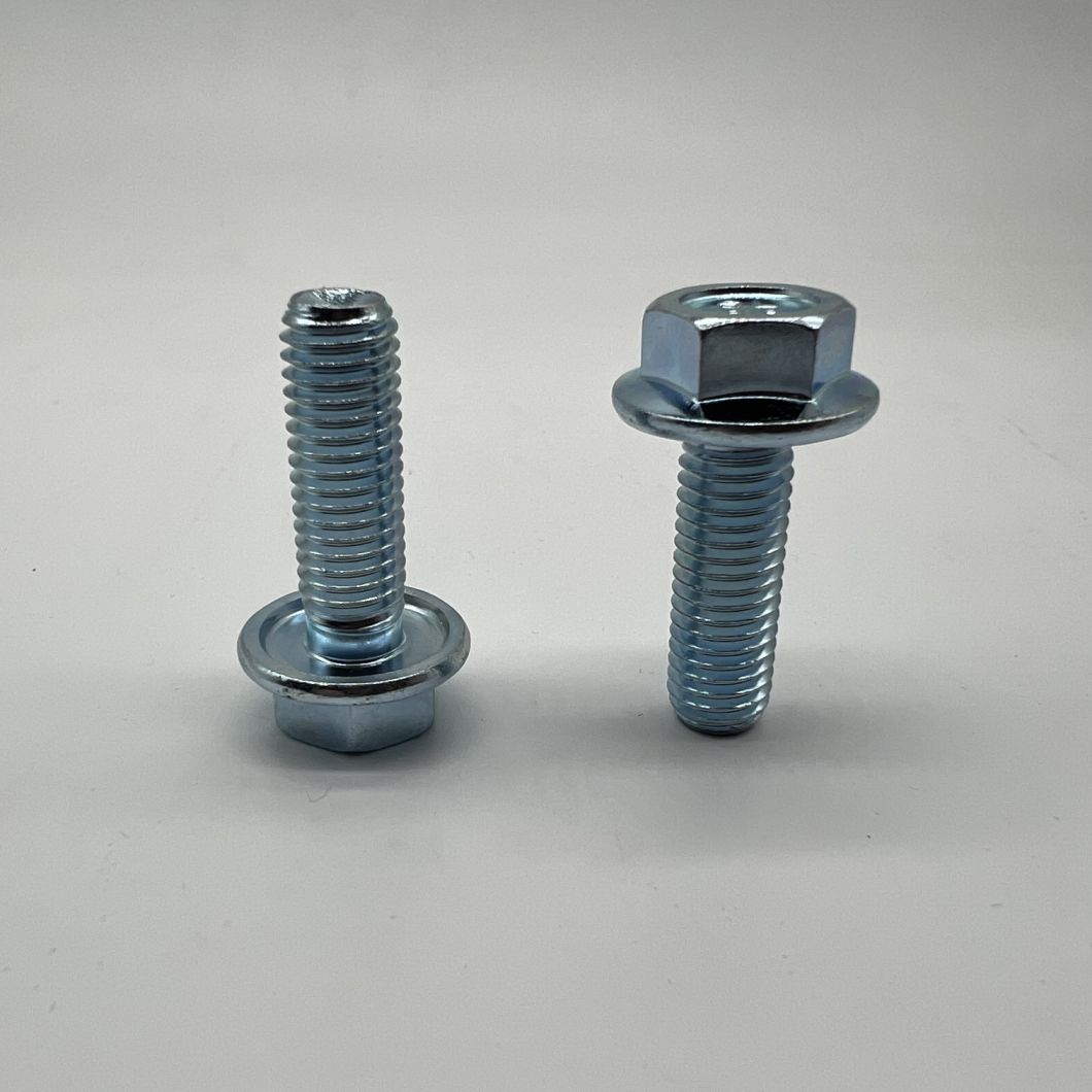 DIN6921 Hex Flange Bolt M10X30 for Silos with Rubber Washer