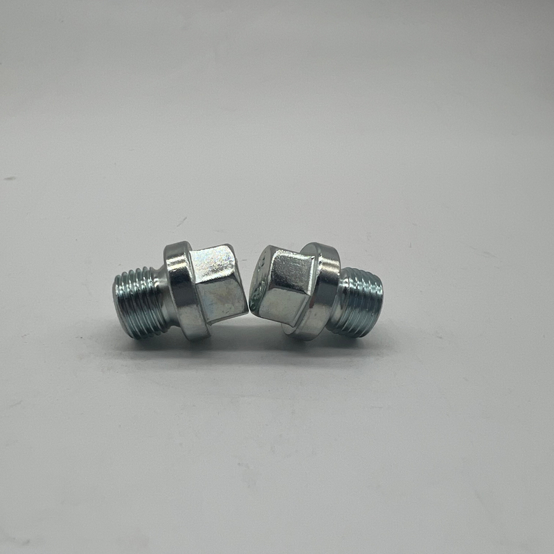 DIN910 Hex Head Screw Plug M10x1x8 CNC Part Or Cold Forging Part