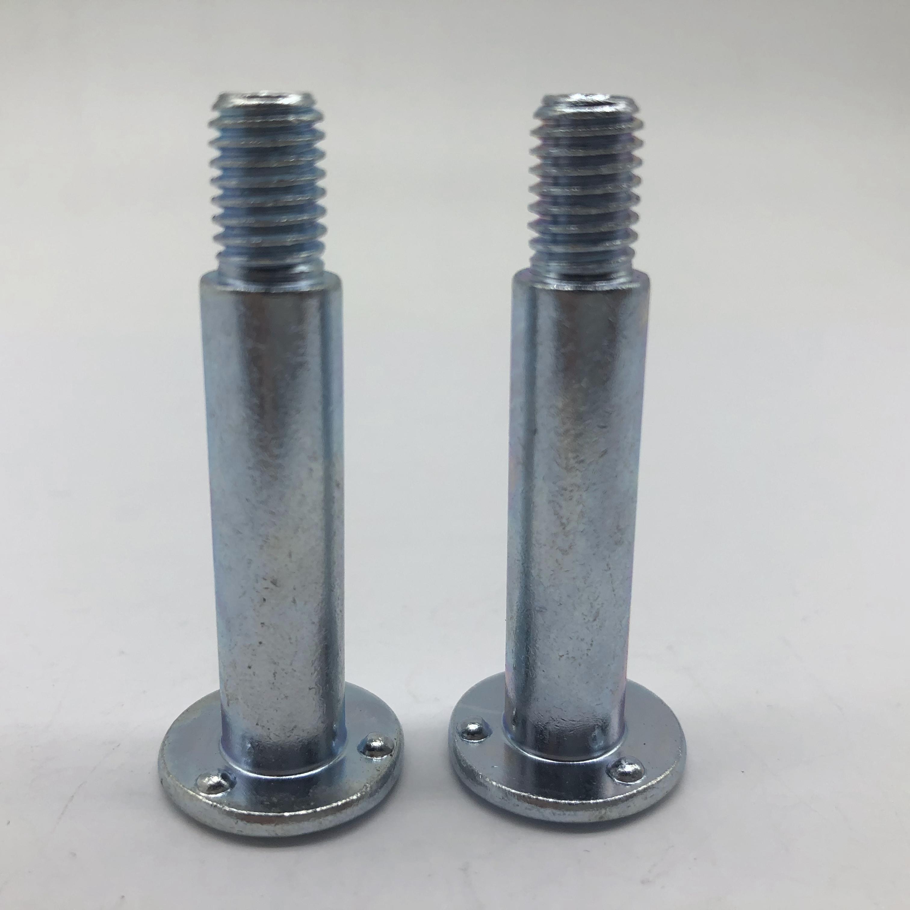 Blue White Zinc Welding Screw M8X40