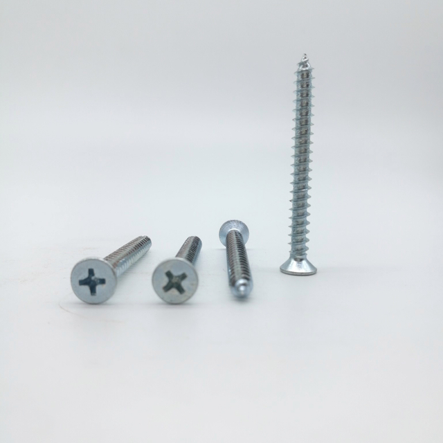 DIN7983 Phillips Raised Countersunk Head Tapping Screw