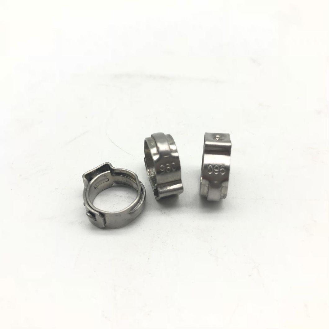 Stepless Ear Clamp Hose Clamp SS304