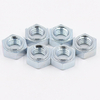 Hex Press Nut Trivalent Zinc Plating Slanted Knurling
