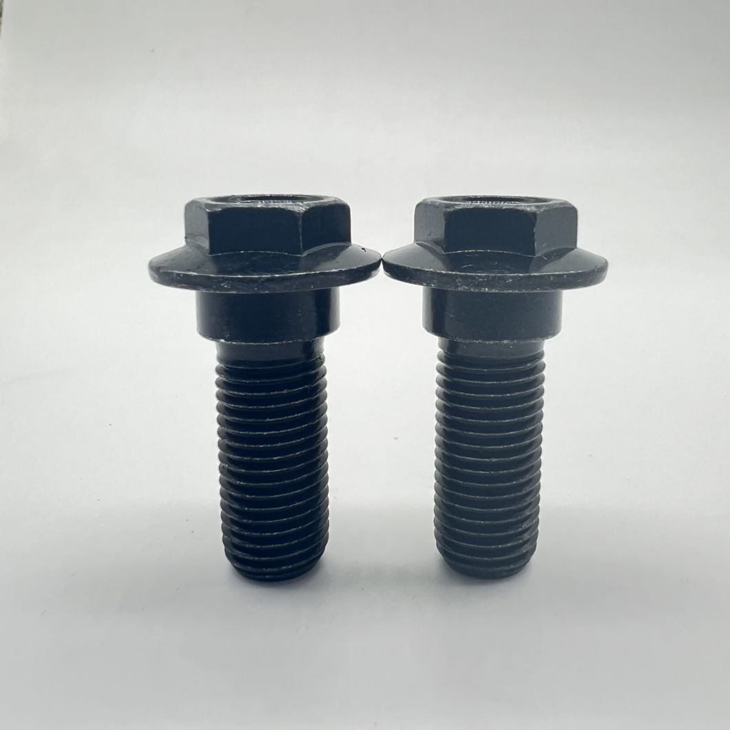 Seat Belt Bolt Flange Bolt Black Zinc