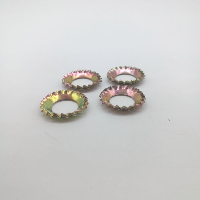 Serrated Lock Washers External and Internal Teeth
