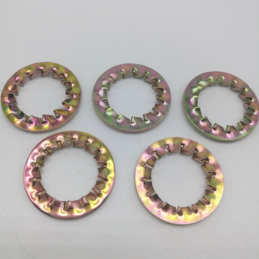 Serrated Lock Washers External and Internal Teeth