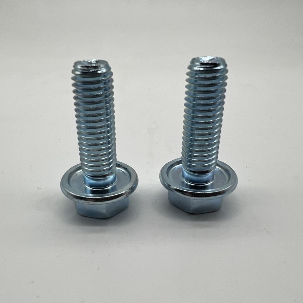 DIN6921 Hex Flange Bolt M10X30 for Silos with Rubber Washer