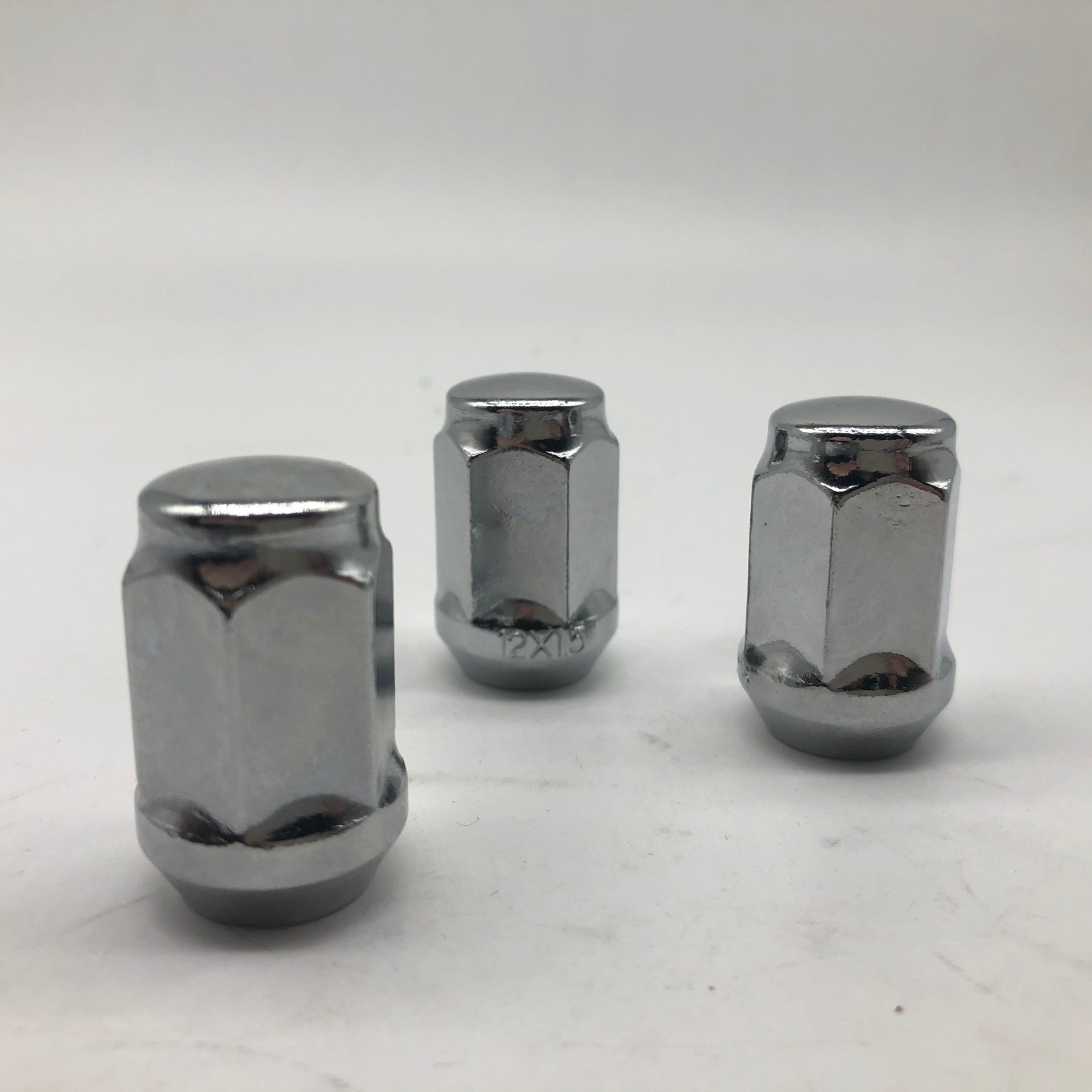 M12X1.25 Spanner 19mm Height 35mm Wheel Nut Chrome Plated