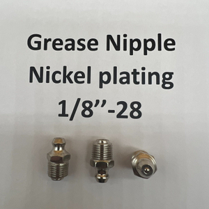 Grease Nipple 1/8-28 Nickel Plating