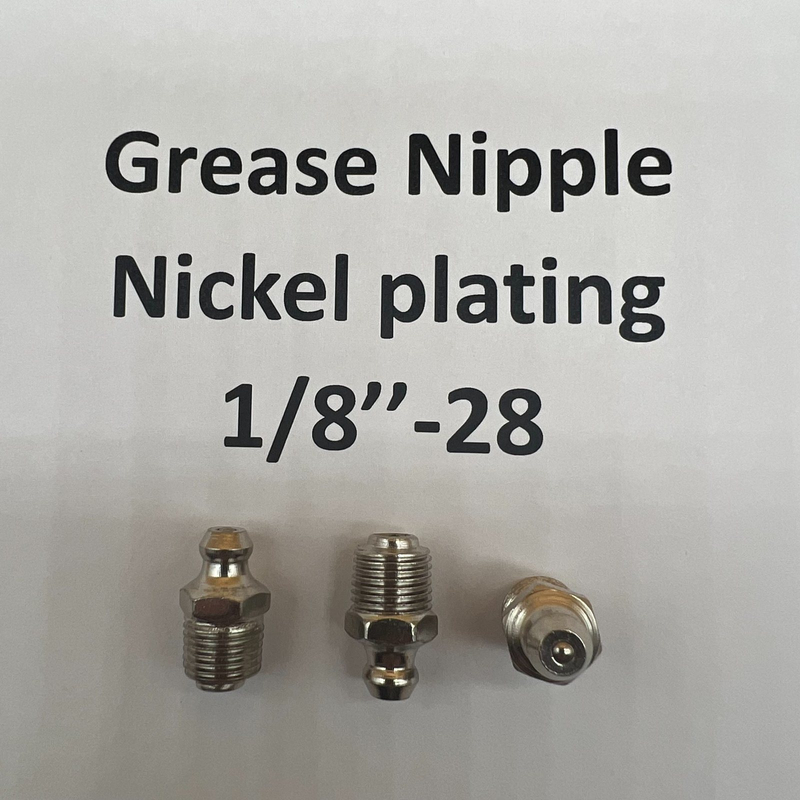 Grease Nipple 1/8-28 Nickel Plating