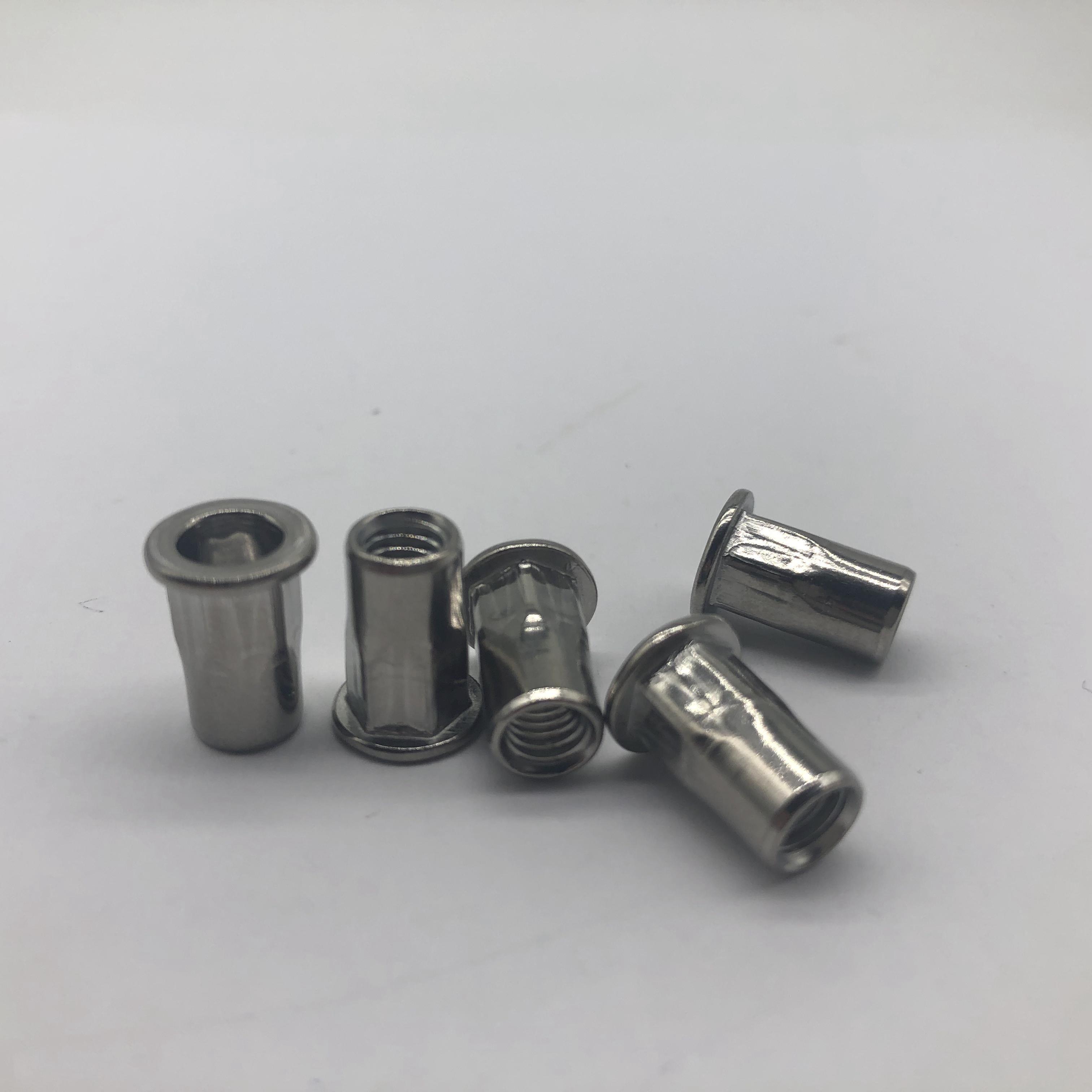 Rivet Nut M5 SS304 Half Hex Rivet Nut