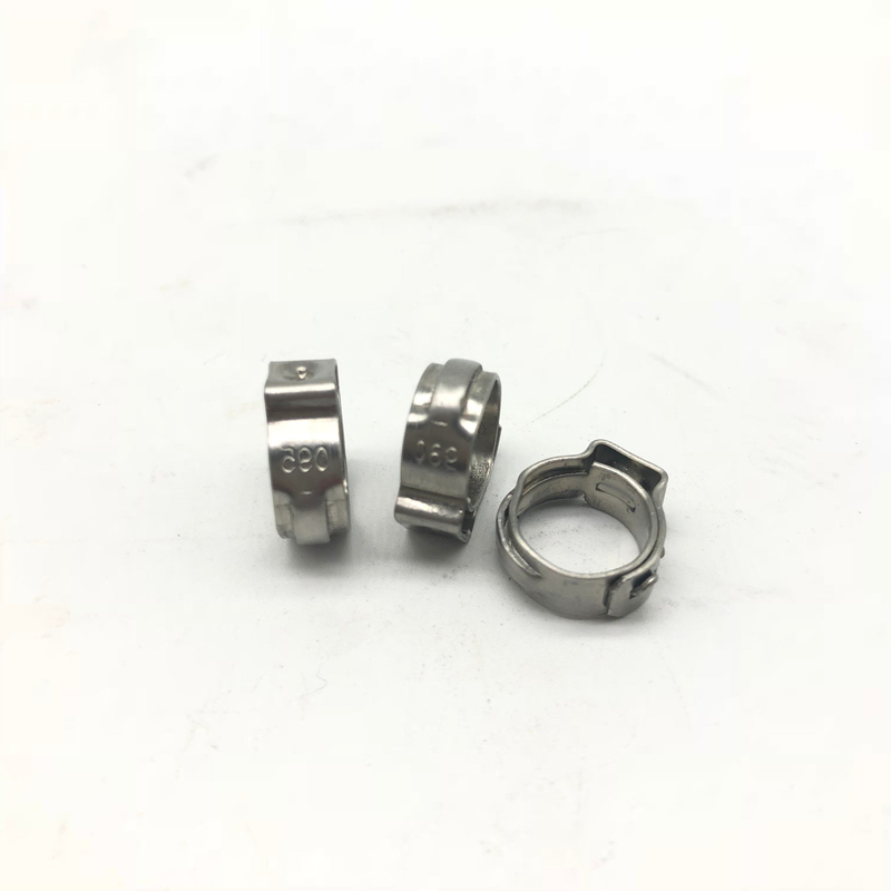 Stepless Ear Clamp Hose Clamp SS304