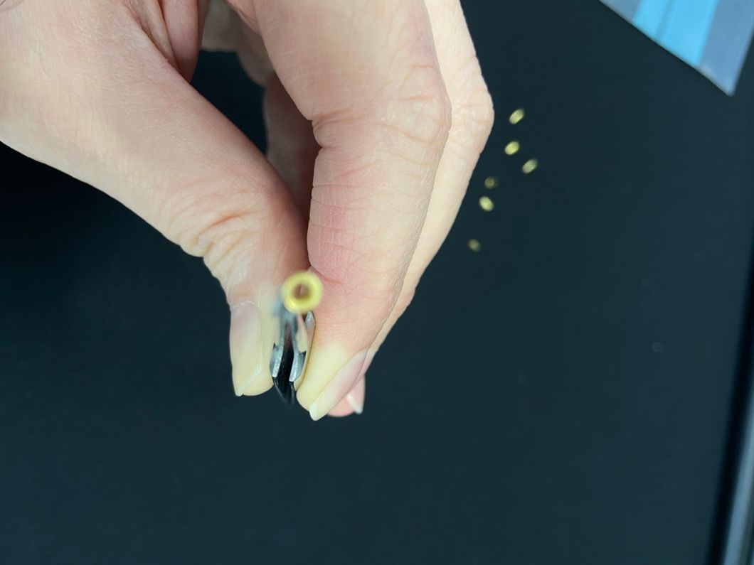 Eyelet Brass Nickel Plating Stainless Steel Hollow Rivet