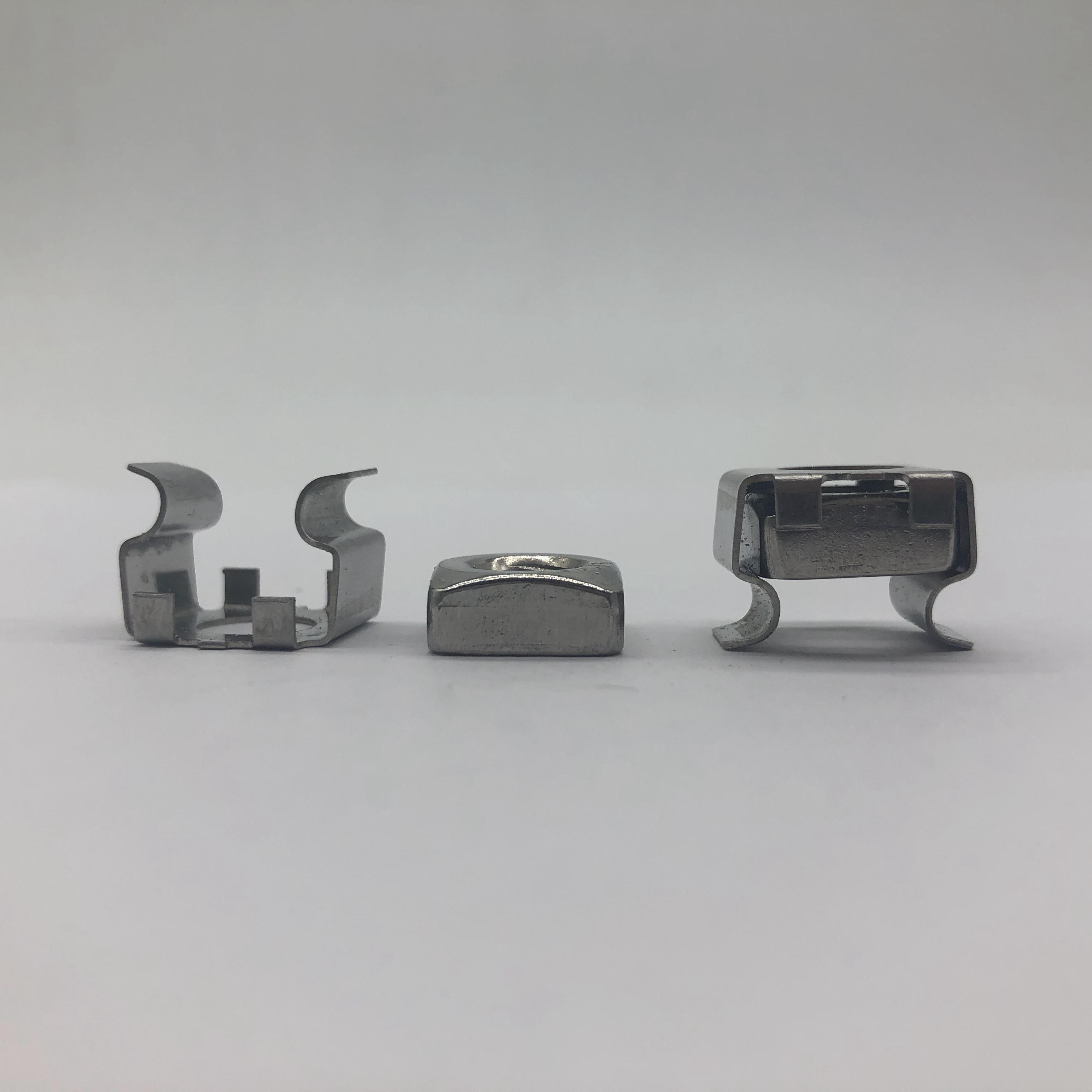 Cage Nut M8 A2-70 SS304 Cage SS304 Nut