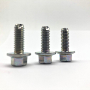 Hexagon Flange Removing Scraps Bolts Flange Screw M6X16
