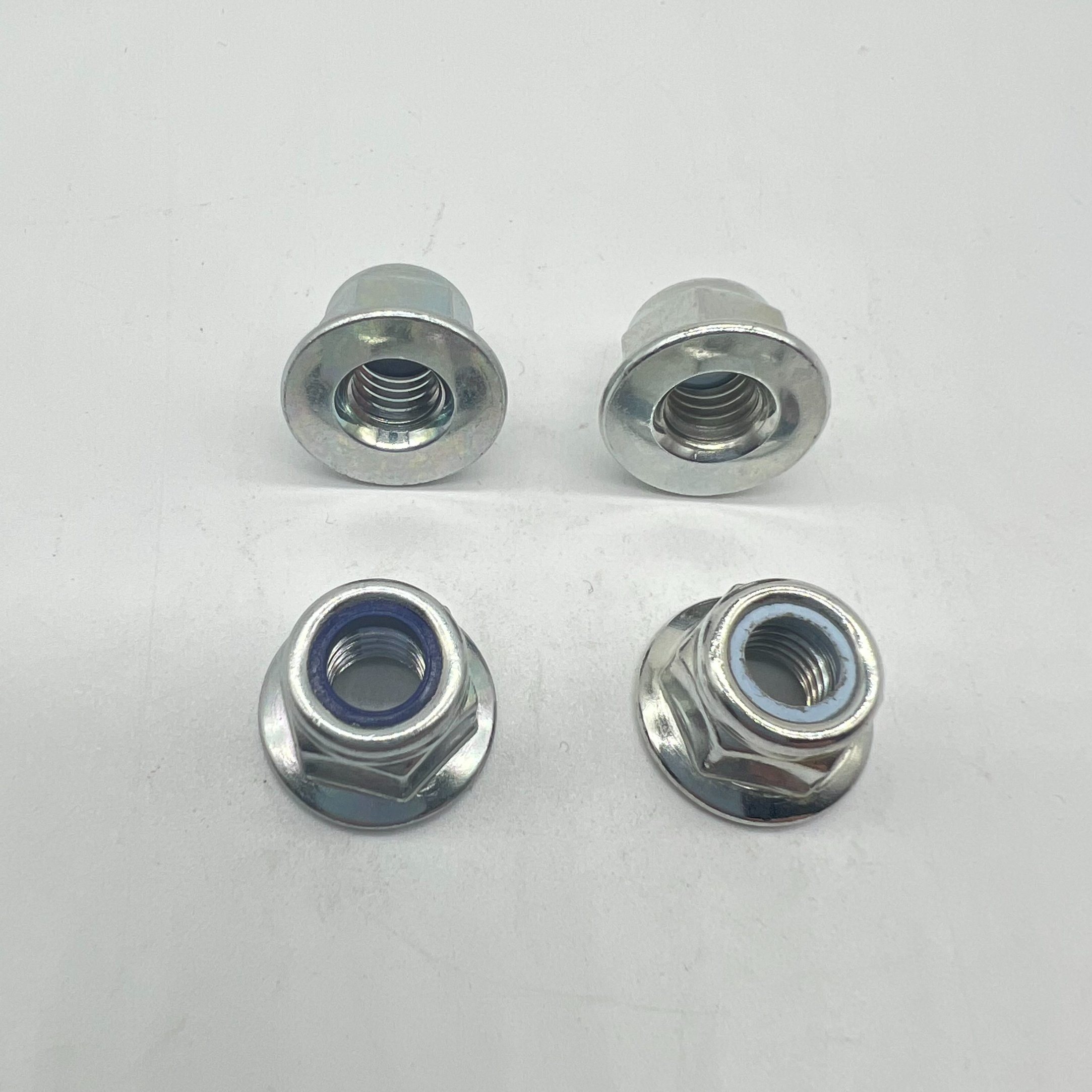 En 1663 Flange Lock Nut Prevaling Torque Nut M8