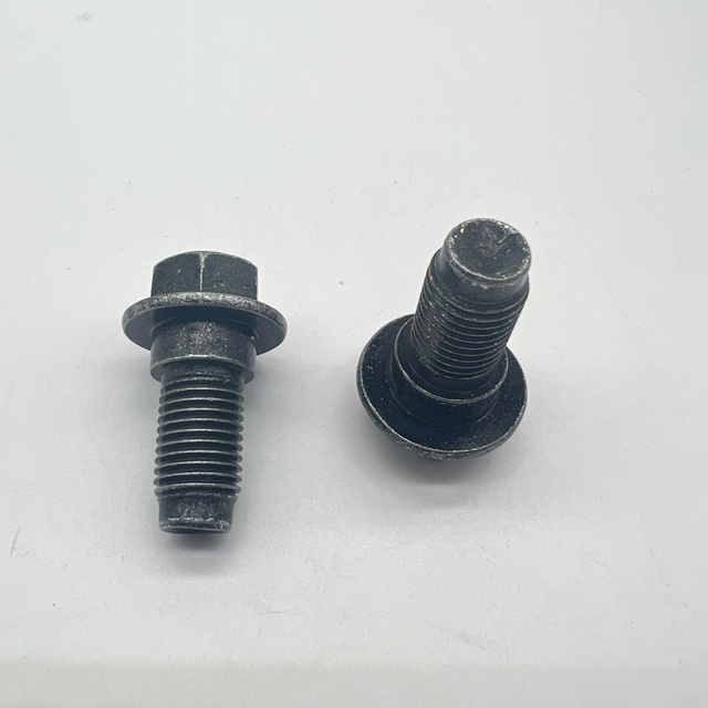 Seat Belt Bolt 7/16-20unf Black Zp Cr3+