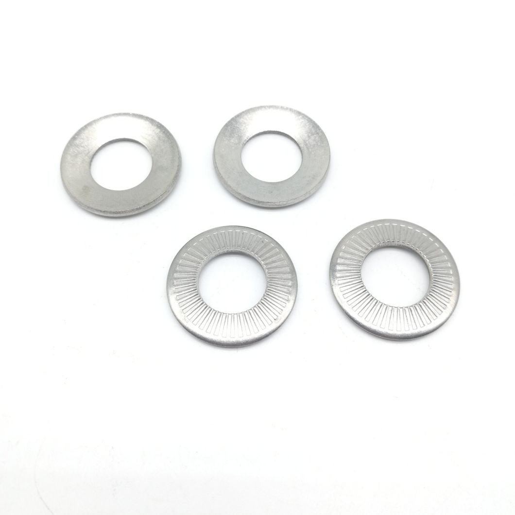 DIN 6908 Stainless Steel Knurling Disc Conical Spring Washers