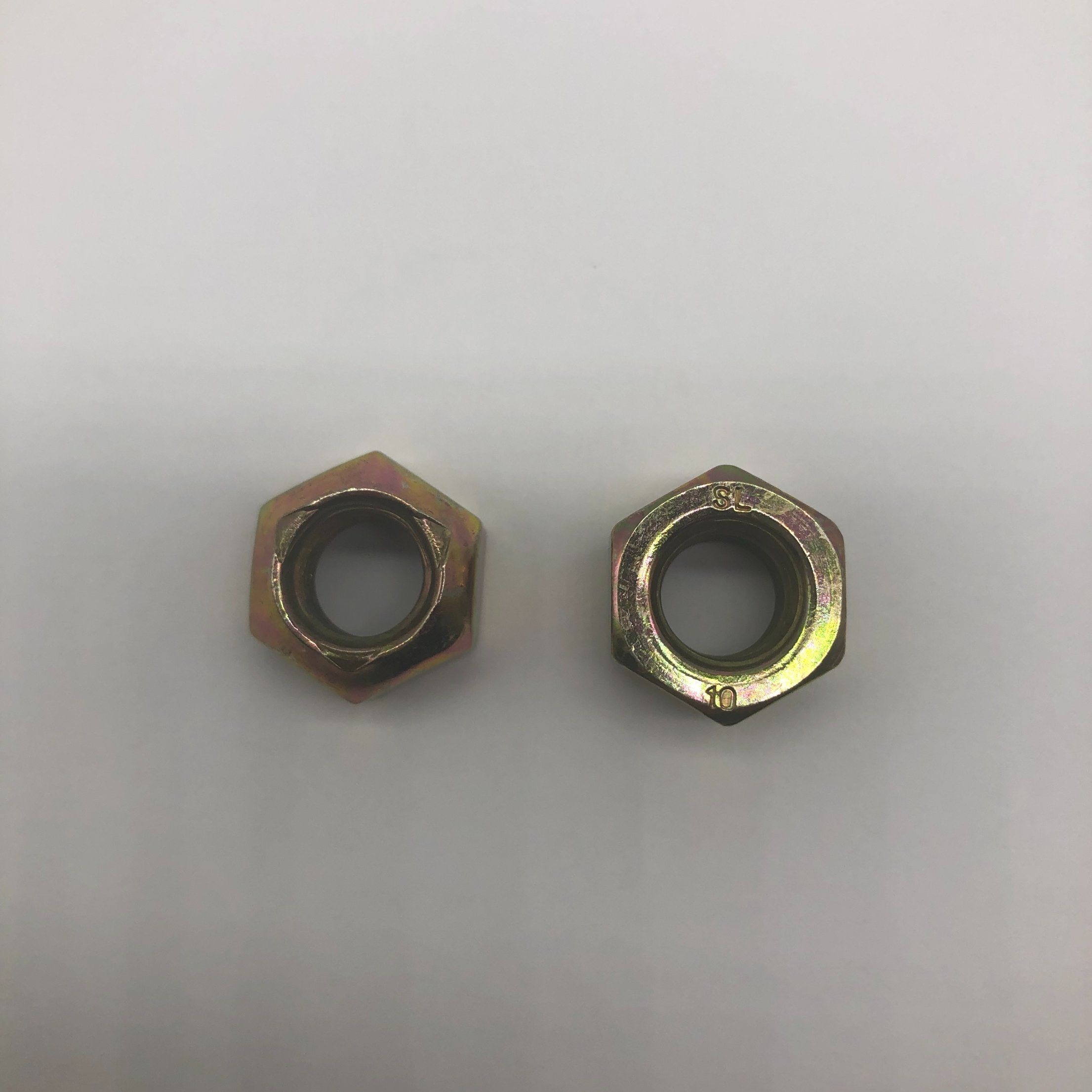 Hex Nut Flange Lock Nut Metal Lock Nut