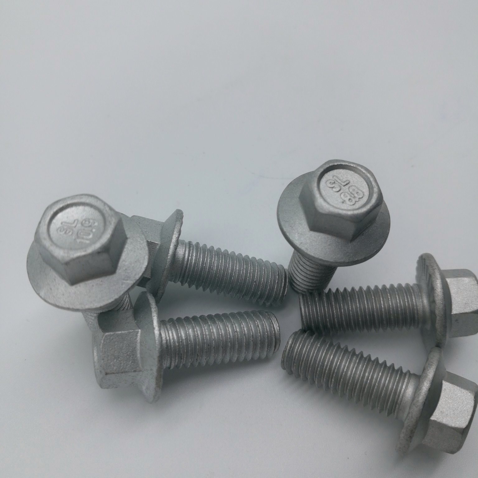 EN1665 Zinc Flake Geomet 500 Hex Flange Screw