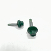 Steel Self-Drilling Screw P4 #14-14X45 Ral 9002 Hex Head EPDM Bonded Washer