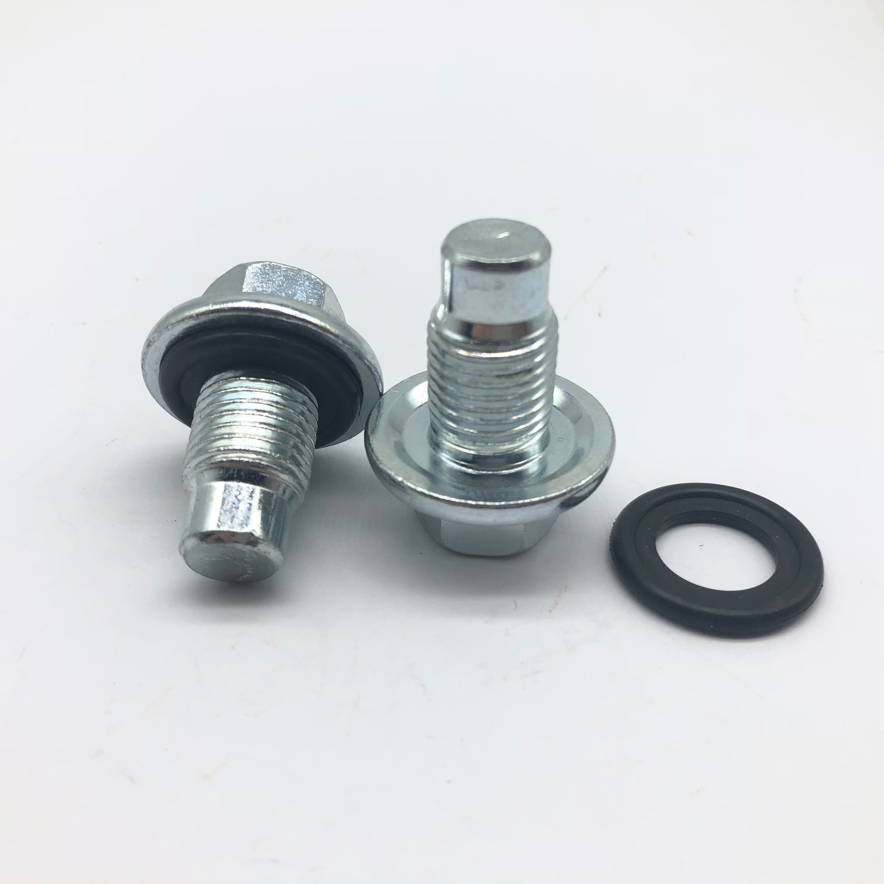 Flange bolt with rubber washer for Silos