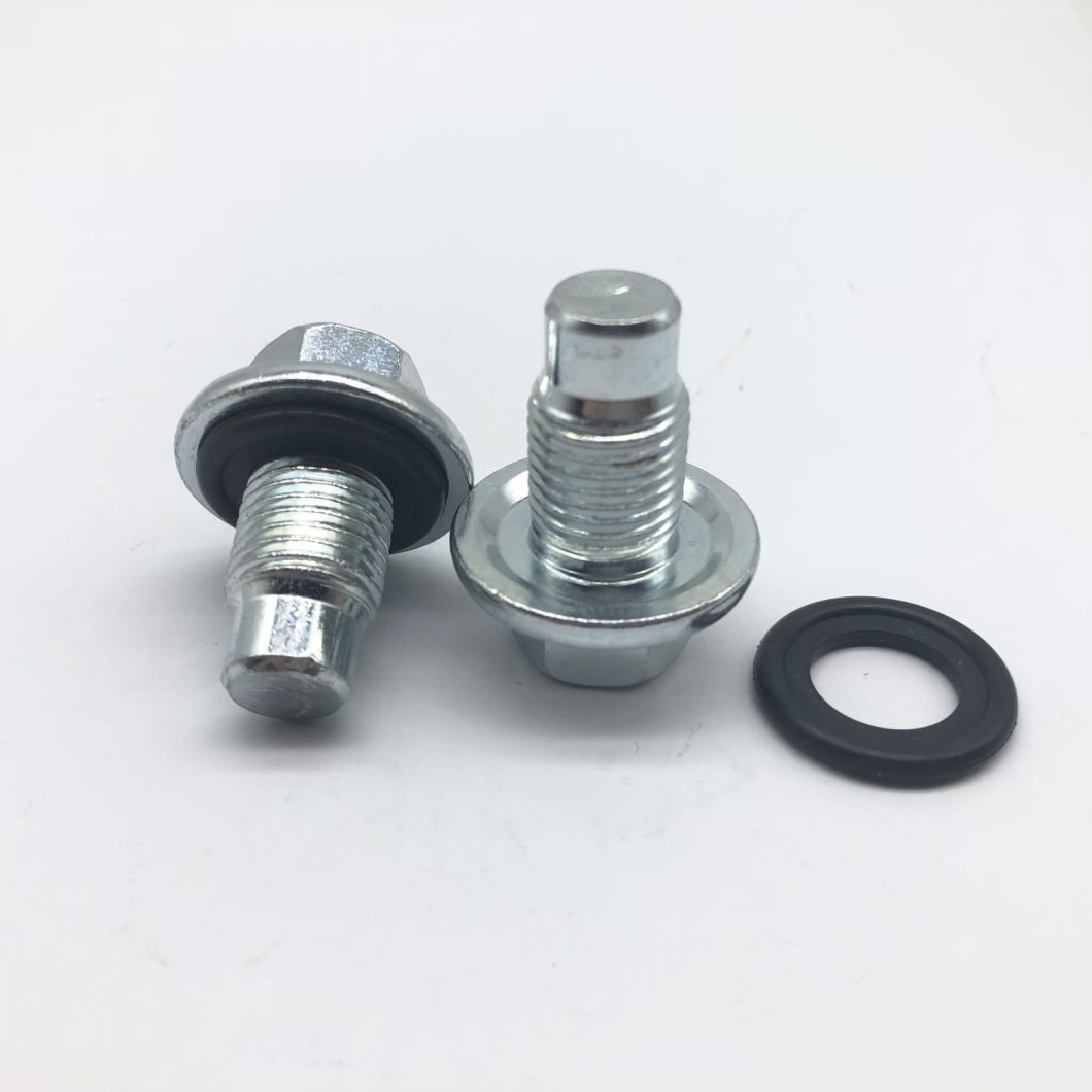 Carbon Steel Titanium Hexagon Head Flange Bolt with Collar