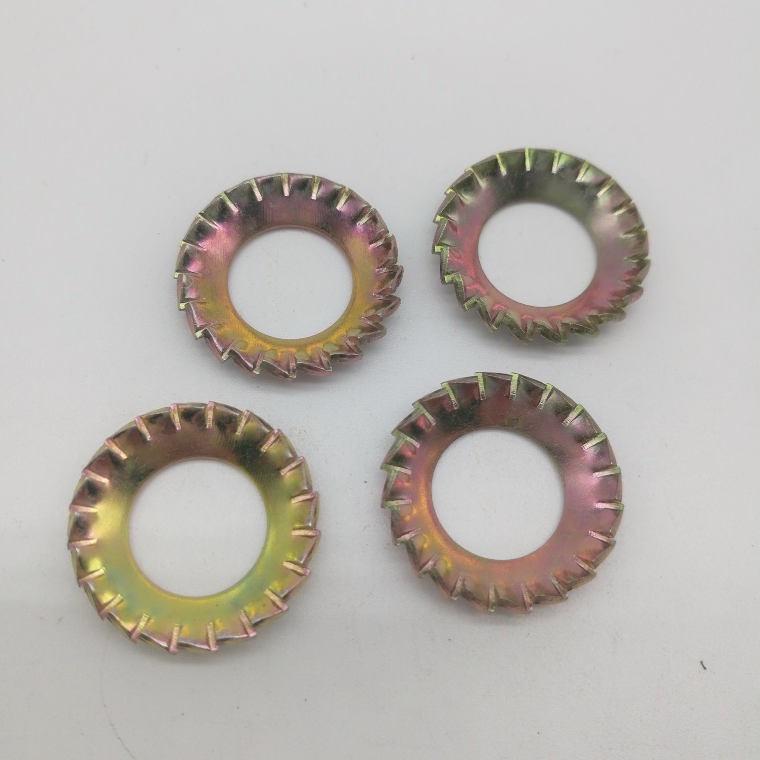Serrated Lock Washers External and Internal Teeth