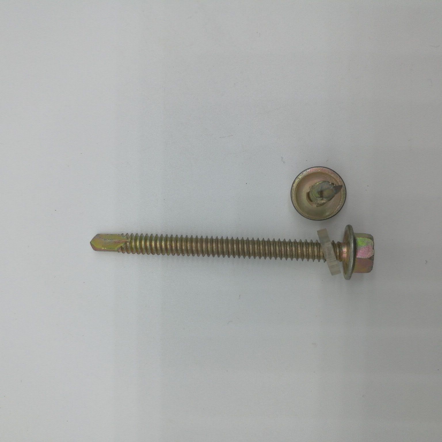 Hex Head Stainless Self Drilling Screw with EPDM Bonded Washer