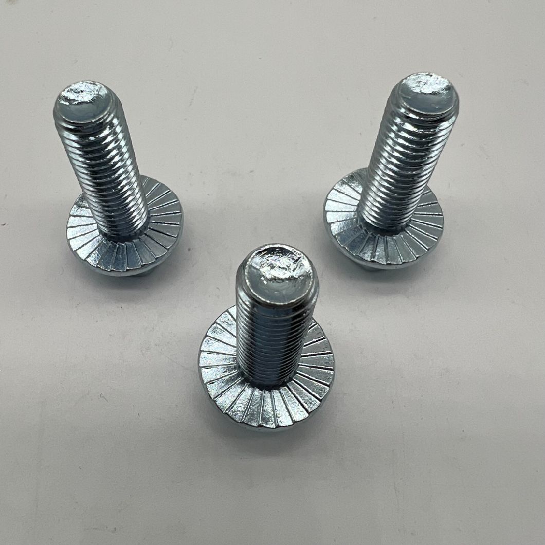 DIN6921 M10X30 Hex Flange Head Bolt Flange Screw Cl8.8