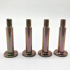 Weld Screw Three Spots Three Projection Yellow Zinc