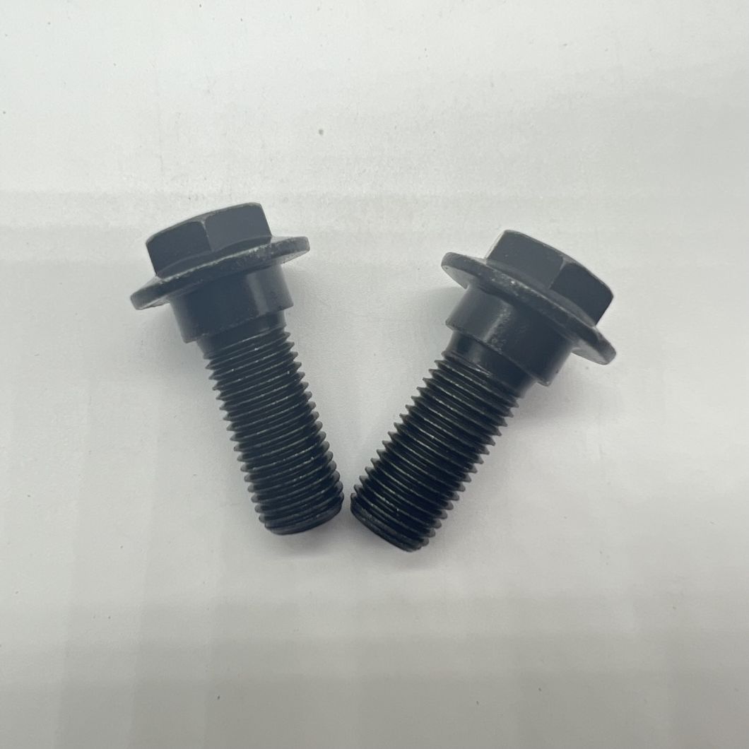 Seat Belt Bolt Flange Bolt Black Zinc