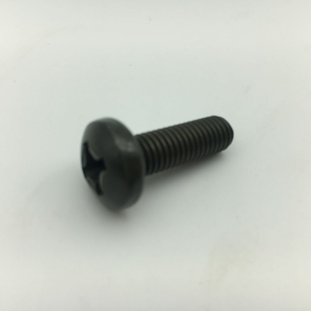 Pan Head Screw Machine Screw Green Zinc