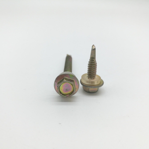 Hex Head Stainless Self Drilling Screw with EPDM Bonded Washer