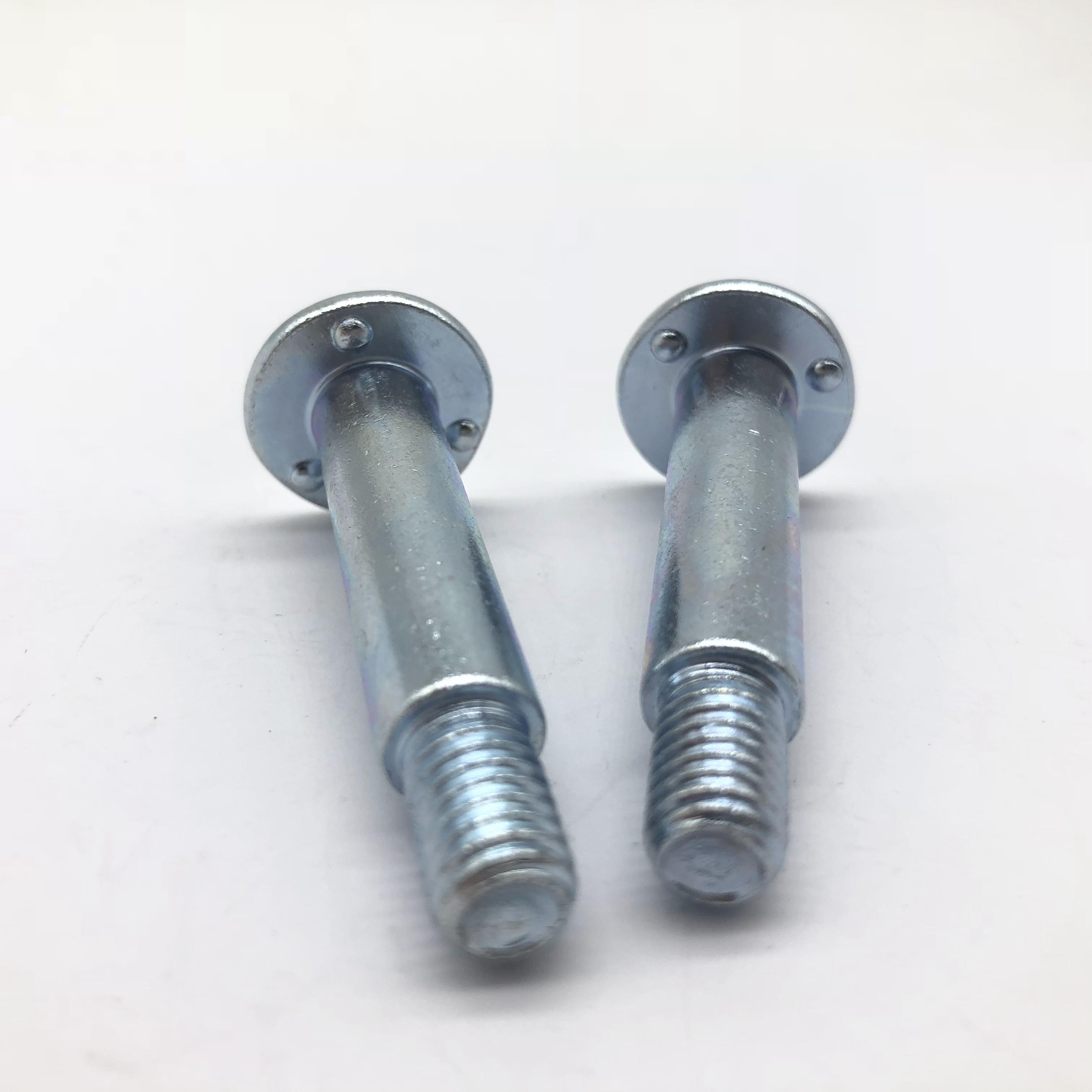Blue White Zinc Welding Screw M8X40