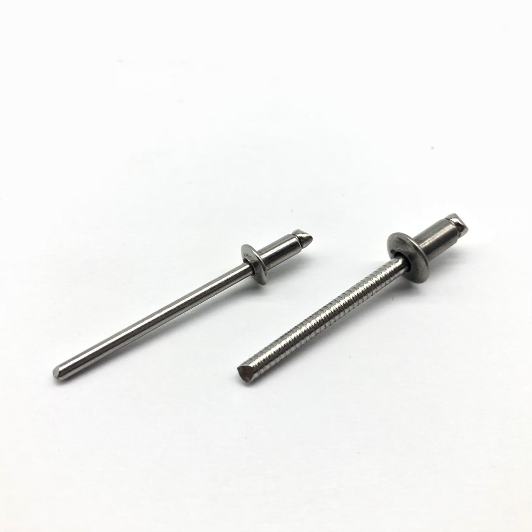 Open End Metal Mandrel Aluminium Blind Rivets
