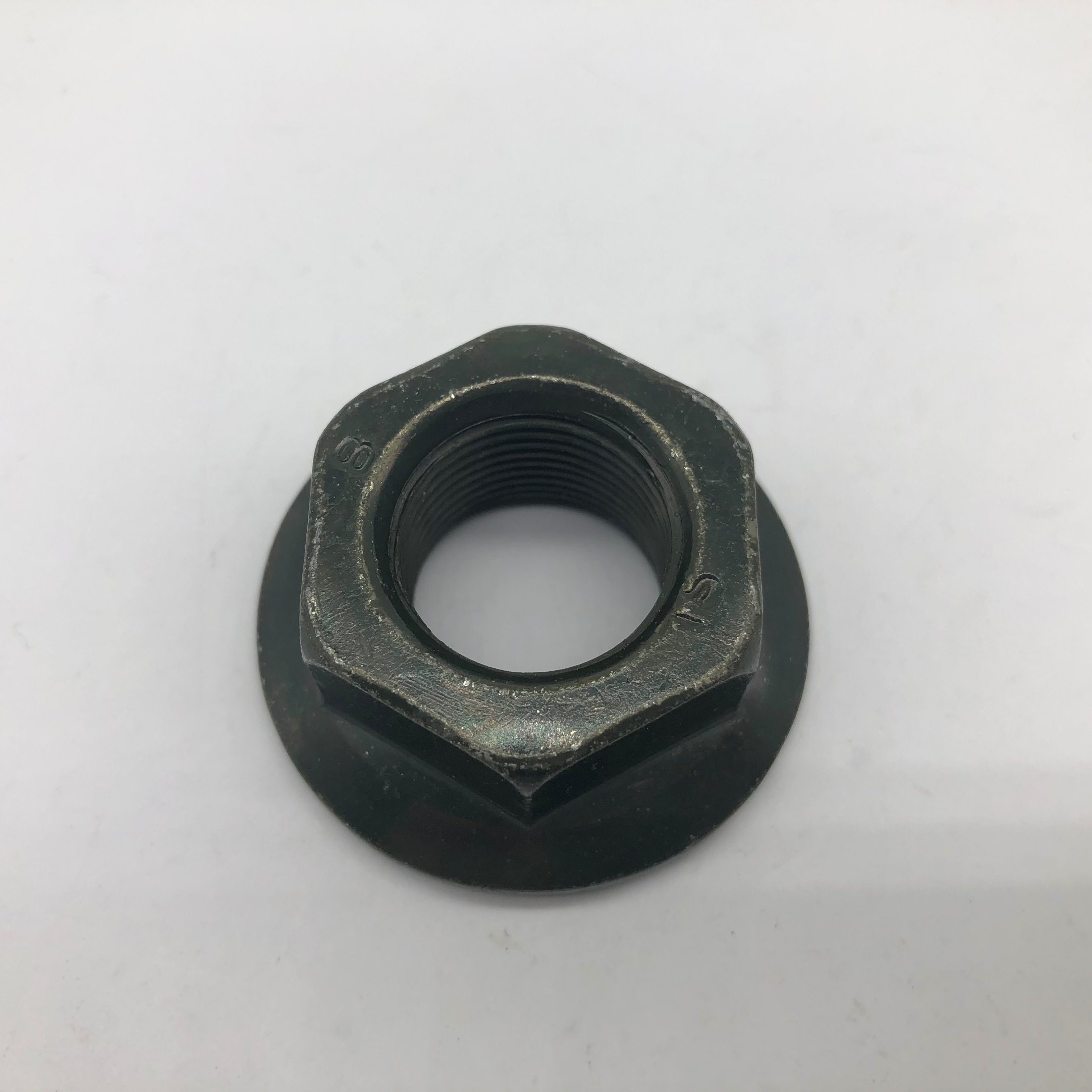 Flange Nut M20X1.25 Cl8 Green Zinc Plating