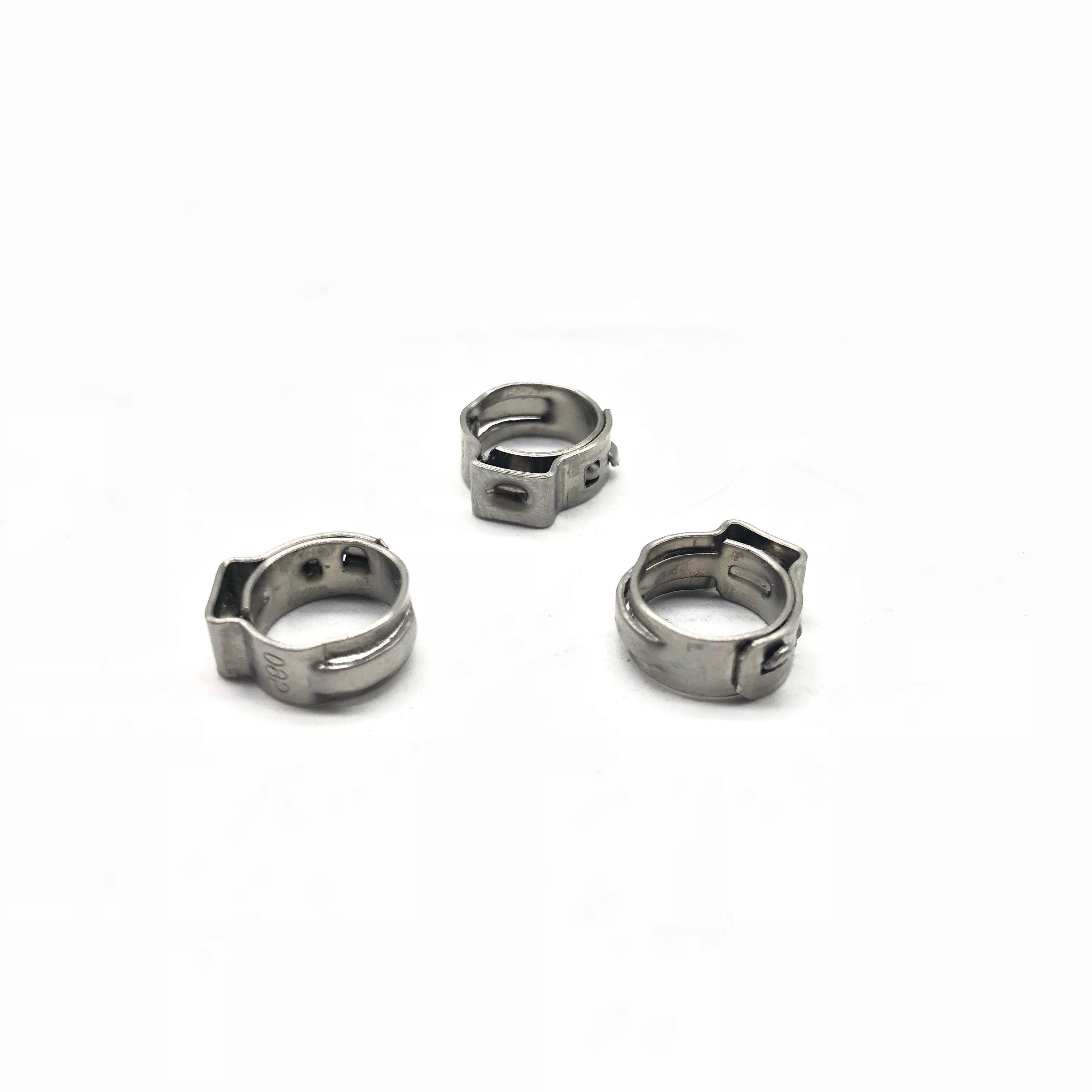 Stepless Ear Clamp Hose Clamp SS304