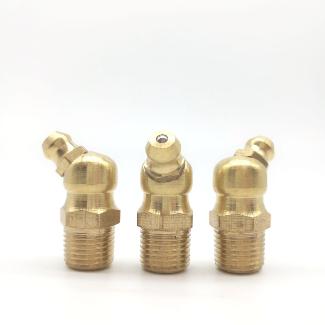 Brass Grease Fitting Nipple DIN71412