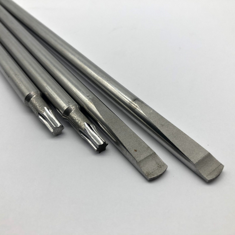 Phillip Slotted Screw Driver C45 Steel Torque End