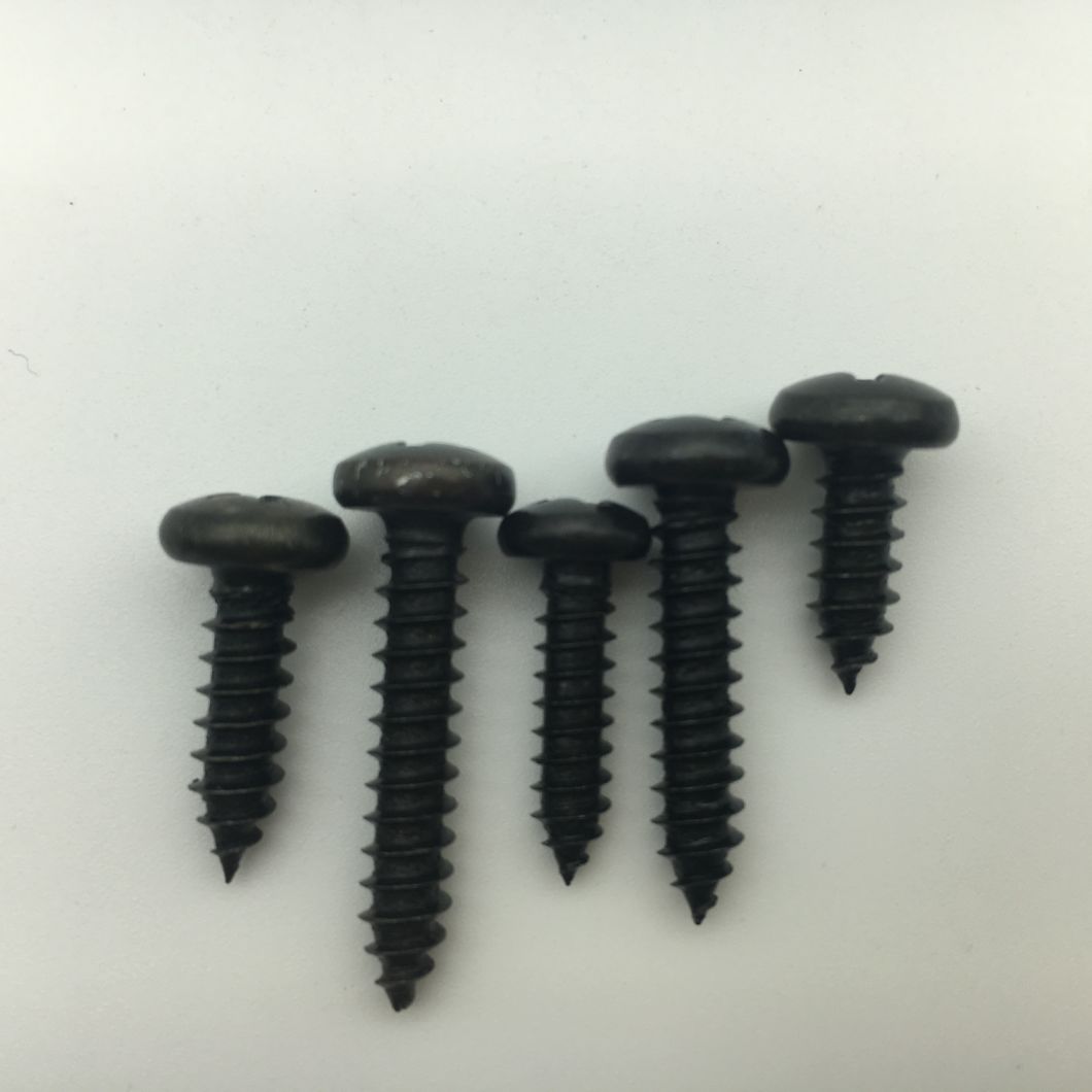 DIN7982 Phillips Flat Head Self Tapping Screws with Yellow Zinc