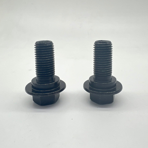 Seat Belt Bolt 7/16-20 Black Zinc Cr3+
