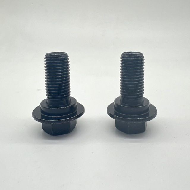Seat Belt Bolt 7/16-20 Black Zinc Cr3+